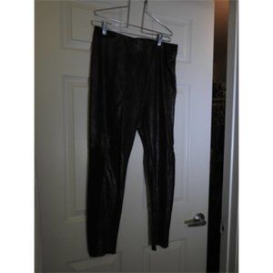 Leather Look leggings, medium, Soft Surroundings